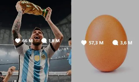 Lionel Messi logra un récord en redes sociales