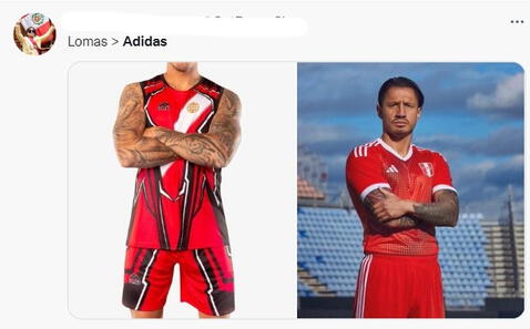 Hinchas peruanos critican el nuevo diseño de la camiseta de la selección y la comparan con la del 'River'