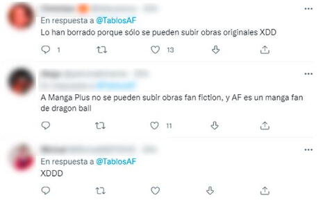Tablos AF acusa a Mangaplus de censurar &quot;Dragon Ball AF&quot; y fans de &quot;Dragon Ball Super&quot; lo critican