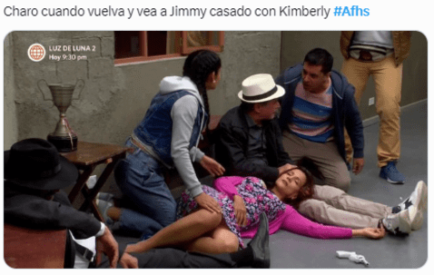 &quot;Al fondo hay sitio&quot;: fans celebran el regreso de 'Charito' y le piden que 'divorcie' a Jimmy de Kimberly