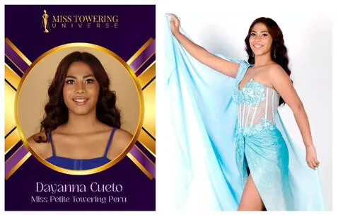  Dayanna Cueto se retiró del Miss Towering Universe 2023. Foto: Organización Towering Universe/Instagram<br><br>    