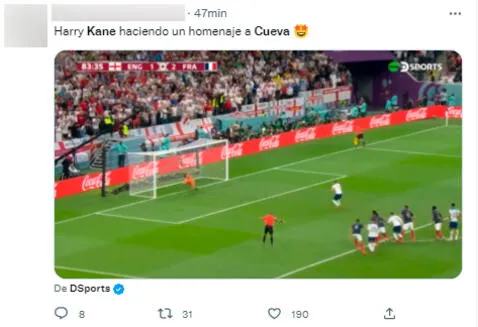 Qatar 2022: Harry Kane falla penal contra Francia y peruanos lo comparan con Christian Cueva
