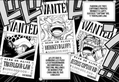 Top 10 recompensas más altas de One Piece tras el final del arco de Wano ¿Luffy más cerca a Gold D. Roger?