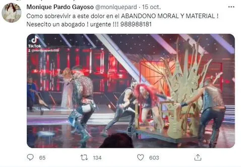 Monique Pardo denunciará a Gisela Valcárcel por fuerte caída en su programa: “Tengo la suerte de estar viva”