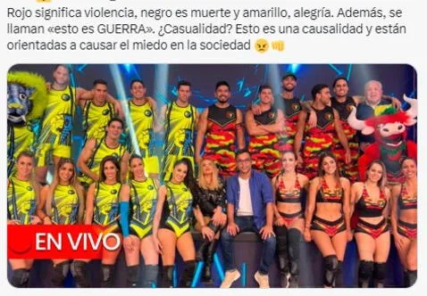 Policía afirma que el color rojo en escudos artesanales significa violencia y se hace viral