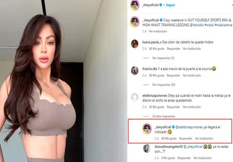 ¿Sheyla Rojas terminó con Sir Winston? Este fue su inesperado mensaje en Instagram