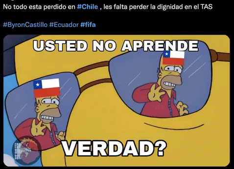 Chile eliminado de Qatar 2022 - Memes