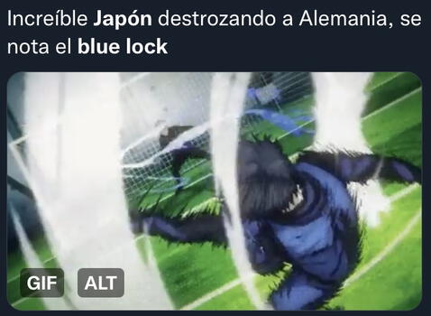 Qatar 2022 Blue lock Memes de la victoria de Japón 