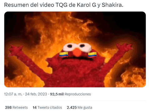 Karol G y Shakira: estos son los mejores memes que dejó el estreno de la canción 