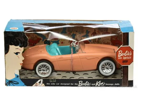  El primer carro de Barbie. Foto: ActitudFem    