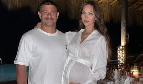 Natalie Vértiz and Yaco Eskenazi got married and now have 2 children.  Photo: N. Vertiz/Instagram