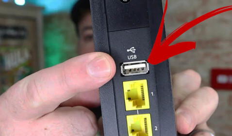 La mayoría de los enrutadores modernos están equipados con un puerto USB. Foto: Android Phoria. La mayoría de los enrutadores modernos están equipados con un puerto USB. Foto: Android Phoria.