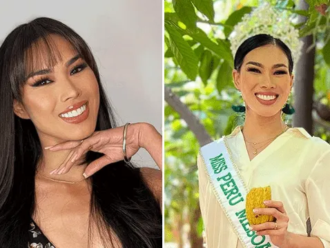 Mei Azo was second runner-up in the Miss Mesoamerica International 2022. Photo: Mei Azo/Instagram    