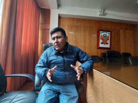  Richard Hancco Soncco es gobernador regional de Puno. Foto: La República 