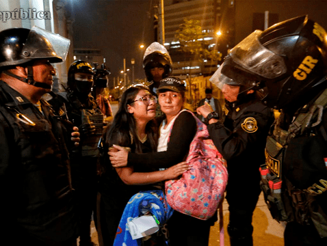  Protestas en Lima. Foto: LR   