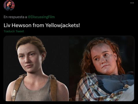   Recommendations from fans to play Abby in the second season of "The last of us".  Photo: Twitter    