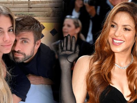   Shakira reacted to Clara Chía and Gerard Piqué when they published a photo together.  Photo: Instagram/ diffusion   