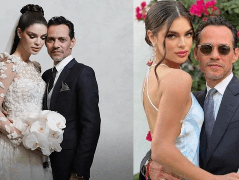 Se difunden las exclusivas fotos de la boda de Marc Anthony y Nadia Ferreira. Foto: Composición EP    