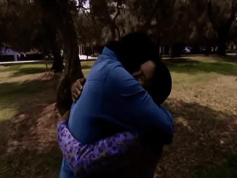 Rainer was reunited with his biological mother following 38 years.  Photo: YouTube capture/David Nostas   