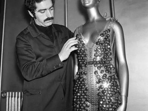   Paco Rabanne, fashion designer.  Photo: AFP    