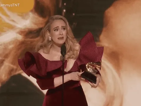   Adele wins a Grammy and beats Bad Bunny in a category.  Photo: TNT 