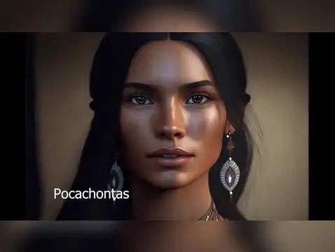  Pocahontas según IA. Captura: Cherry-Picking   