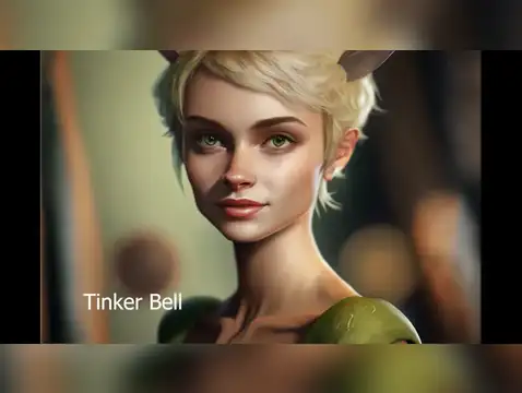  Tinkerbell según IA. Captura: Cherry-Picking   