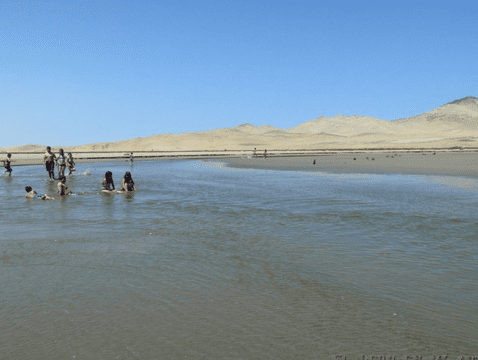 La playa El Paraíso se distingue por ser muy tranquila silenciosa. Foto: El Perú en mi auto 