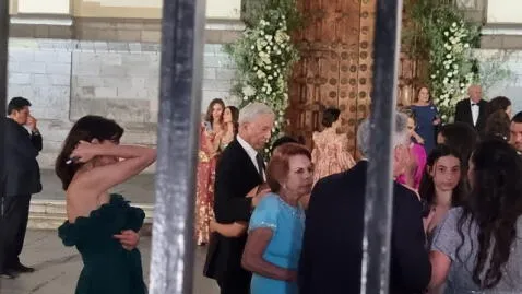   Unpublished photos of the wedding of the granddaughter of Mario Vargas Llosa and Patricia Llosa.  Photo: Mary Luz Aranda / URPI-LR    