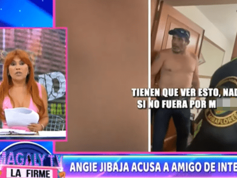   Angie Jibaja was a victim of violence against women on a new occasion.  Photo: ATV capture 