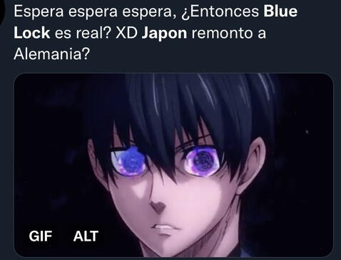 Blue lock Memes de la victoria de Japón 