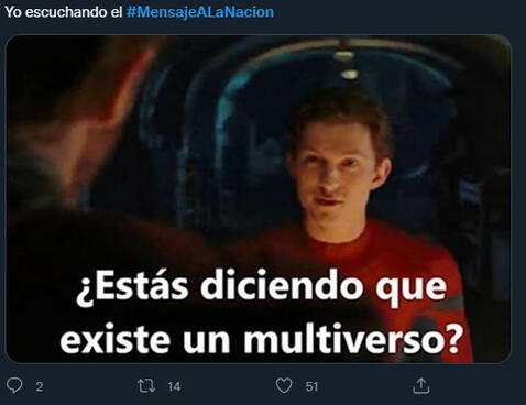 memes del mensaje a la nacion de Pedro Castillo