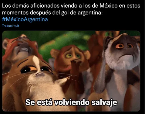 Qatar 2022: Memes de la victoria de Argentina contra México