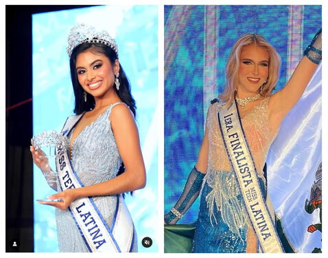  España se llevó la corona de Miss Teen Latina 2023, México fue primera finalista. Foto: composición LR/Miss Teen Latina Instagram<br><br>  