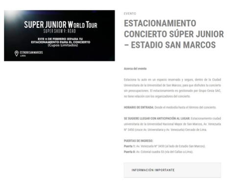 Super Junior en Lima: ¿cuáles serán las puertas de acceso para el Super Show 9 en San Marcos?