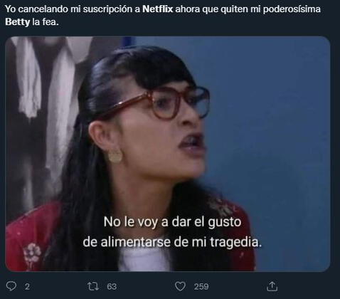 Fans critican a Netflix por anunciar que 'Betty, la fea' no seguirá en su servicio y amenazan con irse