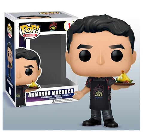  Armando Machuca tiene su propio Funko Pop. Foto: Armando Machuca/Facebook<br><br>    