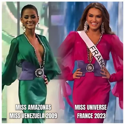  ¿Miss France rindió homenaje a Miss Amazonas 2009?. Foto: captura Miss Universe YouTube<br><br>    