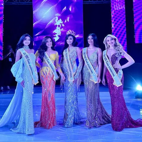  El top 5 del Miss Teen Charm International 2023. Foto: Miss Teen Charm International Facebook<br><br>    
