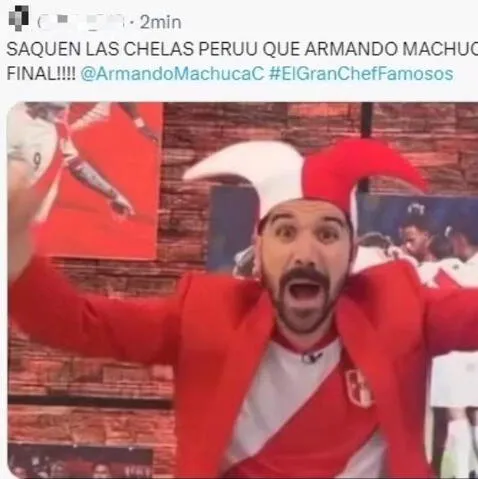   Armando Machuca protagoniza divertidos memes en redes sociales. Foto: Twitter     