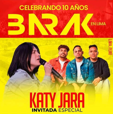 Katy Jara cantará en el estadio San Marcos este 30 de marzo. Foto: difusión   