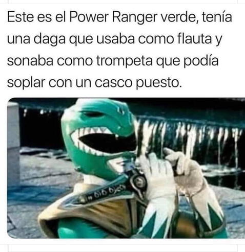 Power Rangers: ¿Cómo Tommy Oliver, el Green Ranger tocaba la flauta con el casco puesto?