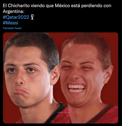 Memes de la derrota de México en Qatar 2022
