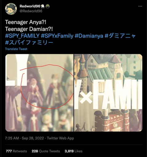 Spy x Family spoilers - Damian y Anya