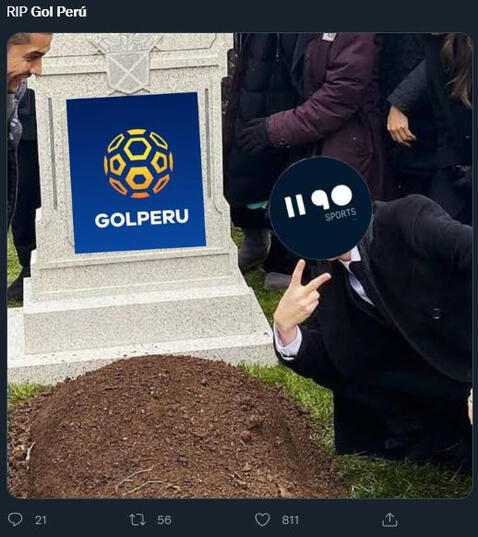 Peruanos crean memes contra Gol Perú, luego de perder los derechos televisivos de la Liga 1
