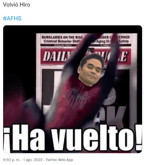 Al Fondo Hay Sitio: memes que dejó el regreso de Hiro al barrio de los Maldini y los Gonzales | América TV