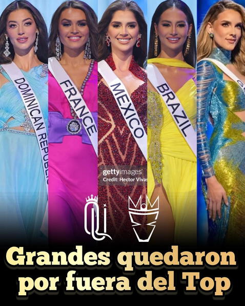  Las favoritas que no clasificaron al top 20 del Miss Universe. Foto: @misterofmisses Instagram<br><br>    