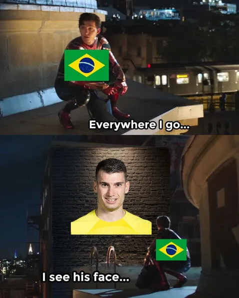 Memes de Brasil eliminado - victoria de Croacia
