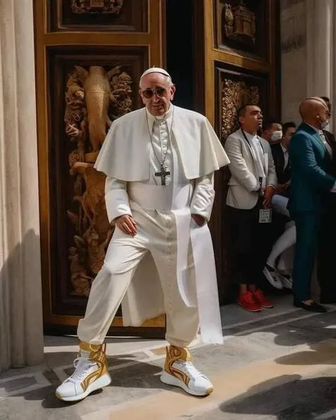 ¡Con mucho flow! Imágenes del papa Francisco creadas por IA causan furor en redes sociales 