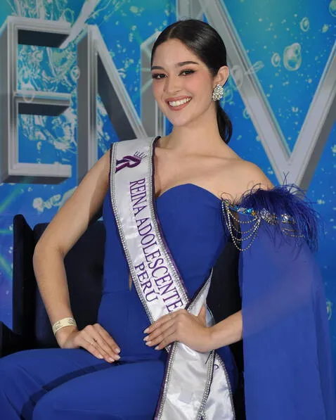  Zoe Flemming es Miss Teen Latina Perú 2023. Foto: Teen Perú/Instagram<br><br>    